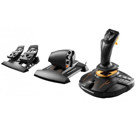 Набор Thrustmaster T-16000M FCS Flight Pack (джойстик + руд + педали)