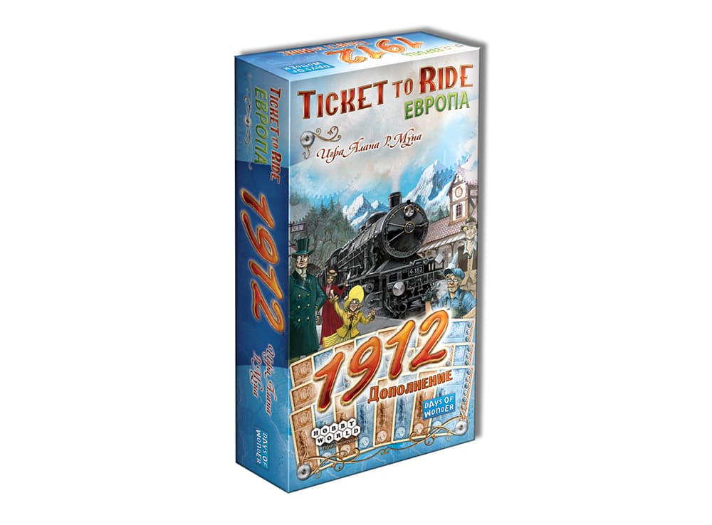 Настольная игра Ticket to Ride. Дополнение "Европа 1912"