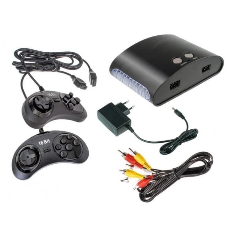 Игровая приставка 16-bit MT2 (400 встроенных игр) (SD до 32 ГБ)