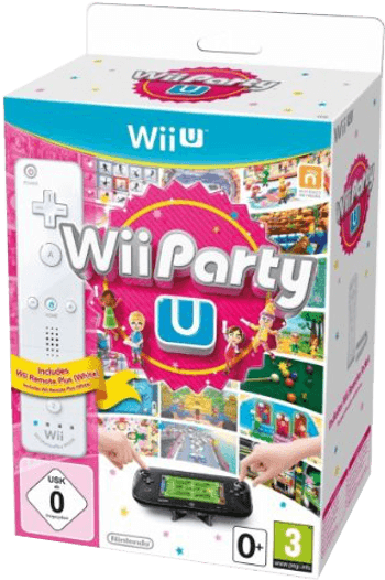 Wii Party U + Wii Remote Plus (белый)