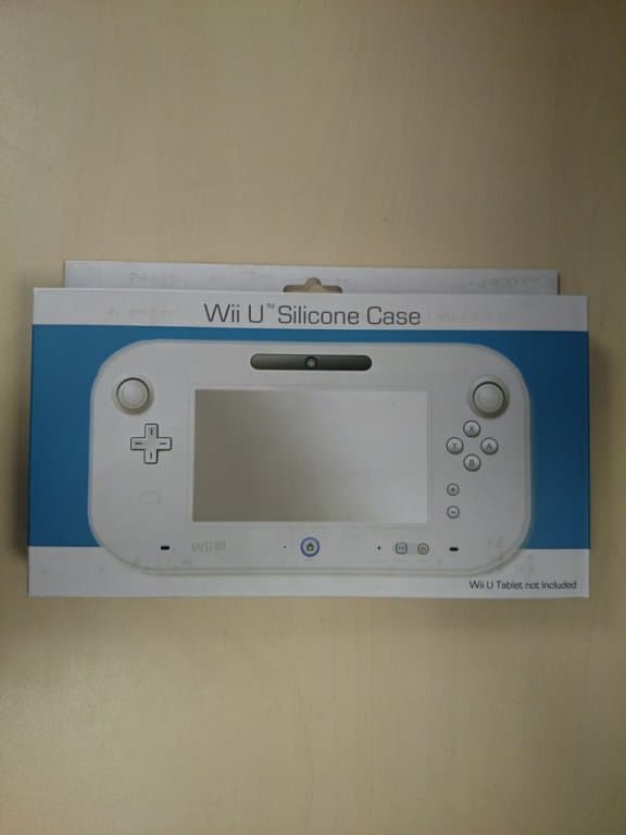 Силиконовый чехол для Wii U GamePad. Wii U Silicone Case, белый