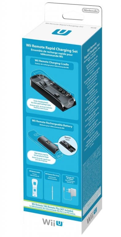 Wii / Wii U Remote Rapid Charging Set (устройство для быстрой зарядки)