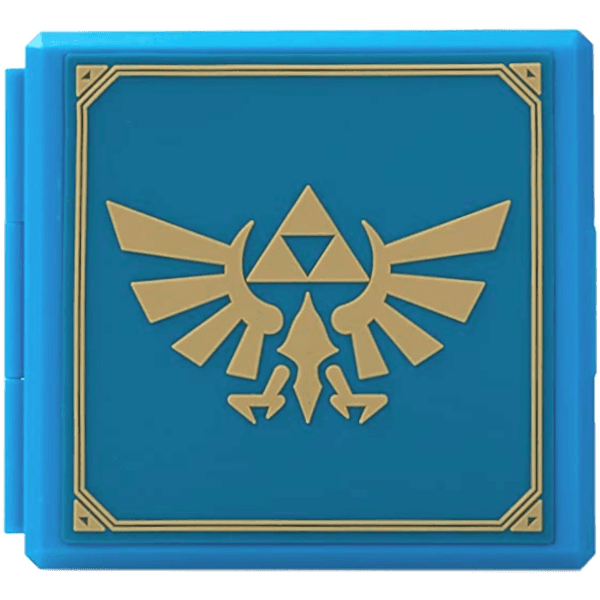 Кейс для хранения 12 игровых карт - Legend of Zelda: Hyrule Crest (Blue)