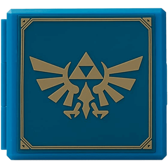 Кейс для хранения 12 игровых карт Premium Game Card Case, Hori - Zelda Hylian Crest