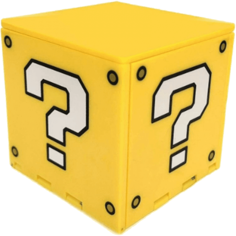 Кейс для хранения 16 игровых карт Premium Game Card Case, Shi Ban - Mario Question Block
