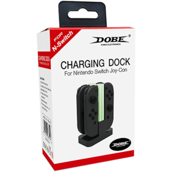 Зарядная станция для 4-х контроллеров Joy-Con, DOBE Joy-Con Charging Dock (TNS-875)