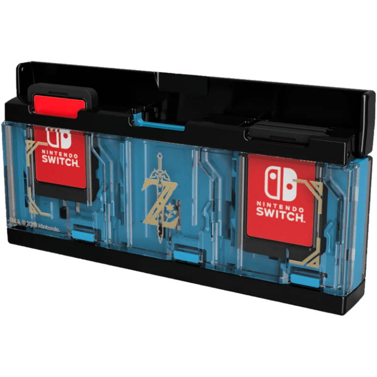 Кейс для хранения 6 игровых карт, Hori Pop & Go Game Card Case - Zelda (NSW-097U)