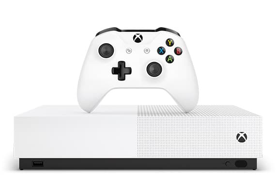 Microsoft Xbox One S All-Digital Edition 1TB (РОСТЕСТ), + Minecraft + Fortnite