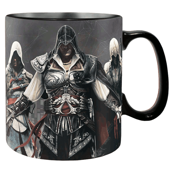 Кружка с терморисунком ABYstyle: Assassin's Creed: Group