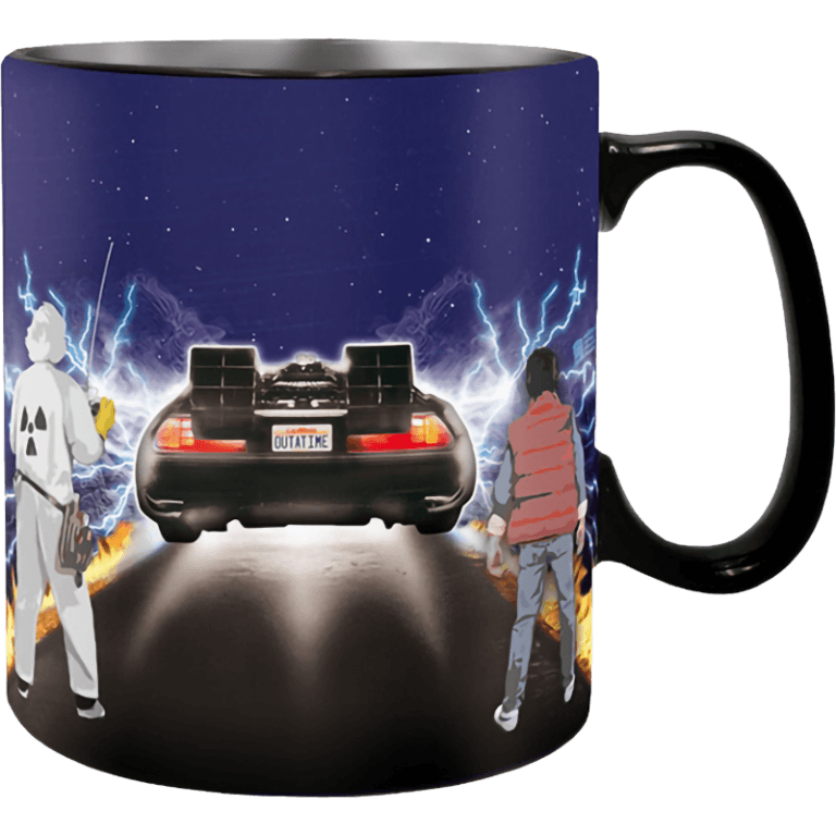 Кружка с терморисунком ABYstyle: Back To The Future: Time Machine