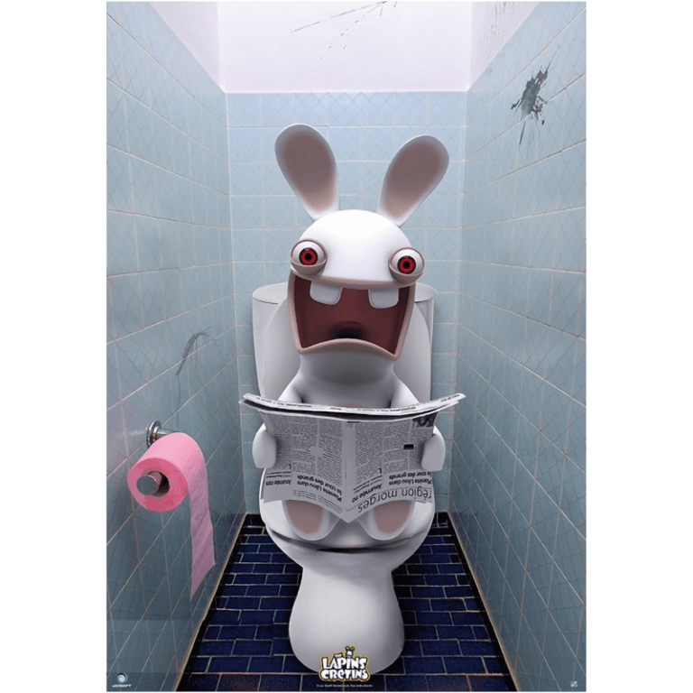 Постер ABYstyle: Raving Rabbids: WC