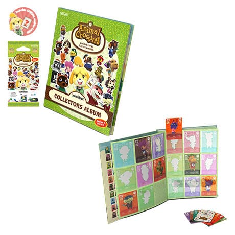 Карты amiibo - Animal Crossing HHD - Бустер 3 карты + Коллекционный Альбом (серия 1)
