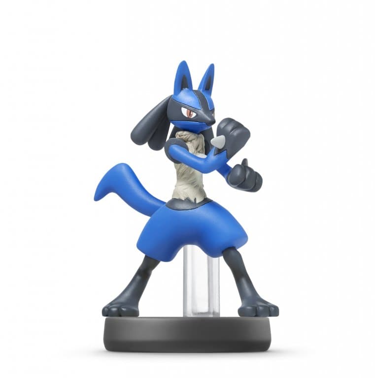 Amiibo No.21 Лукарио (Lucario) (Super Smash Bros)