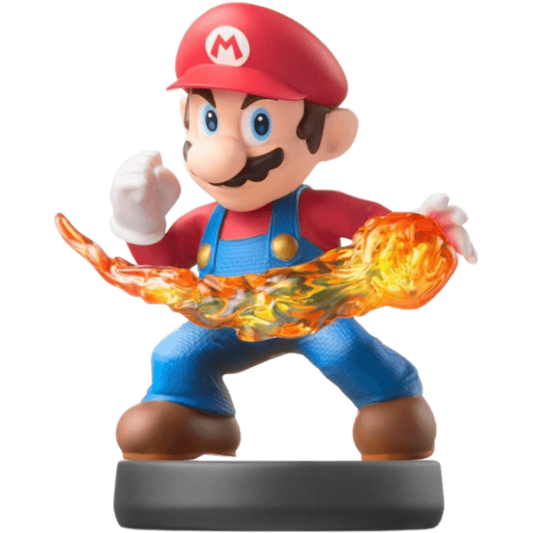 Amiibo No.1 Марио (Mario) (Super Smash Bros) (Б/У)