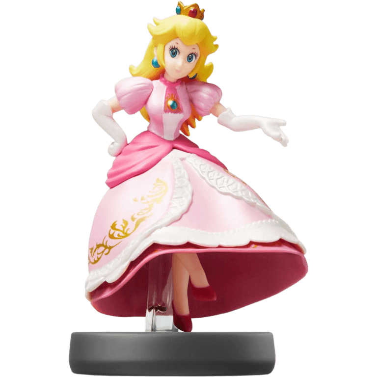 Amiibo No.2 Пич (Peach) (Super Smash Bros)