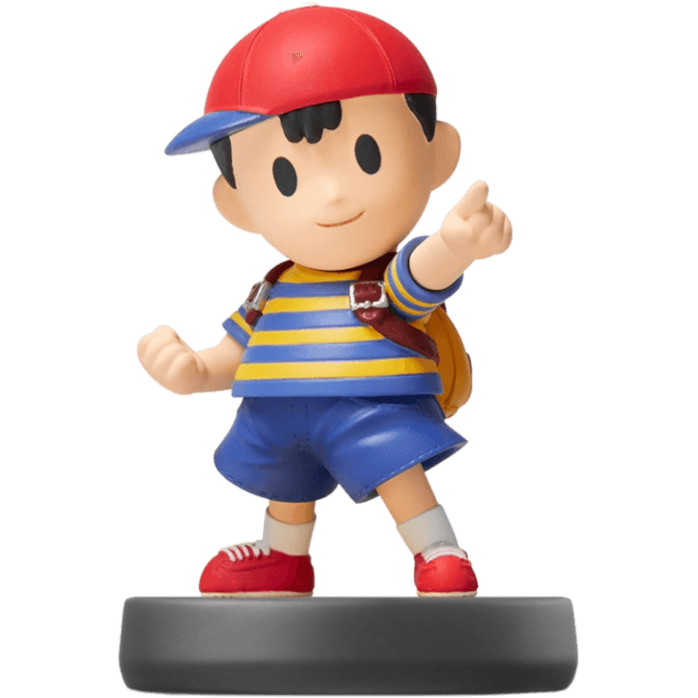 Amiibo No.34 Несс (Ness) (Super Smash Bros) (Б/У)