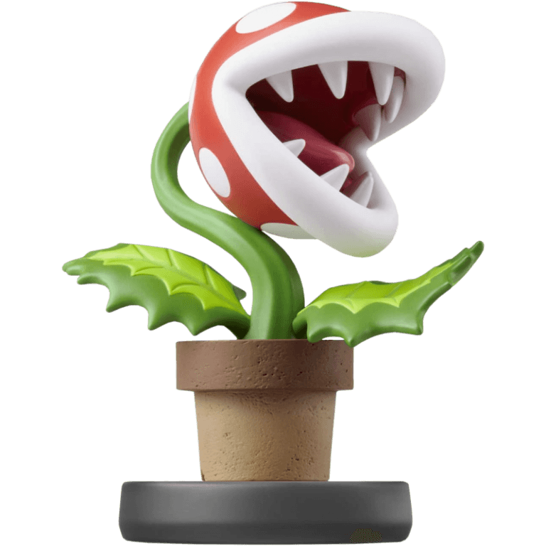 Amiibo No.66 Растение-пиранья (Piranha Plant) (Super Smash Bros)