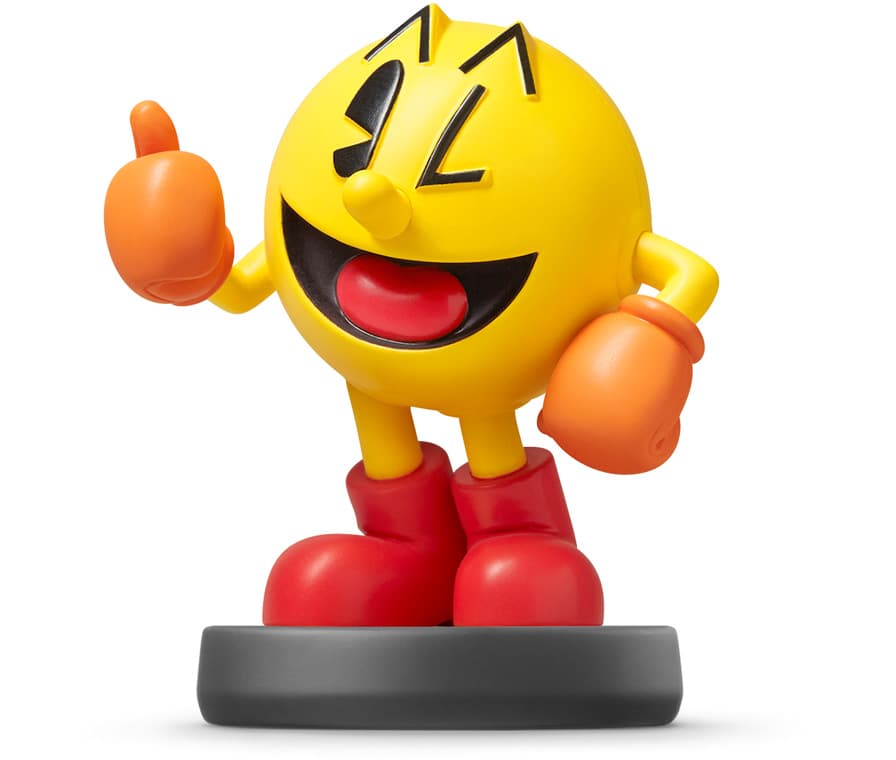 Amiibo No.35 Пакман (Pac-Man) (Super Smash Bros)