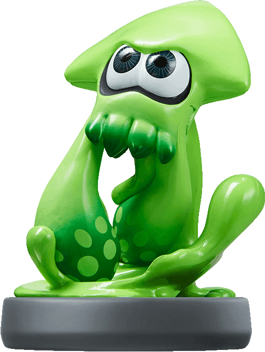 Amiibo Инклинг-кальмар (Inkling Squid) (Splatoon)