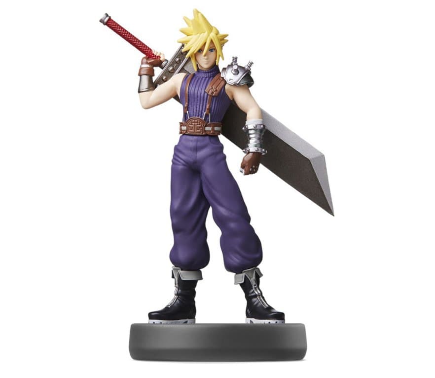Amiibo No.57 Клауд (Cloud) (Super Smash Bros)