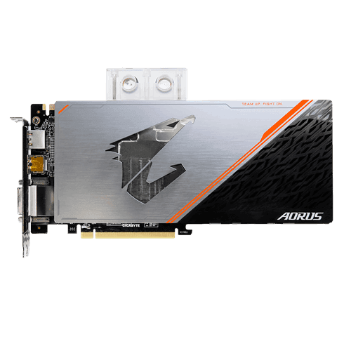 AORUS GeForce® GTX 1080 Ti Waterforce WB Xtreme Edition 11G (GV-N108TAORUSX WB-11GD ), (Б/У)