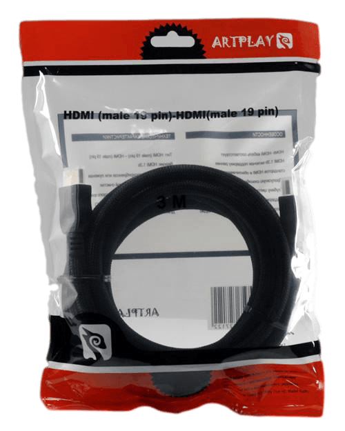 Artplays HDMI 3 м (ver. 1.4) в защитной оплетке