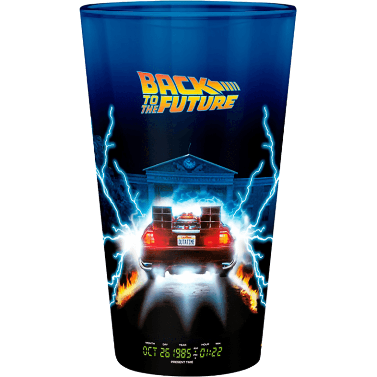 Бокал стеклянный Back To The Future: DeLorean