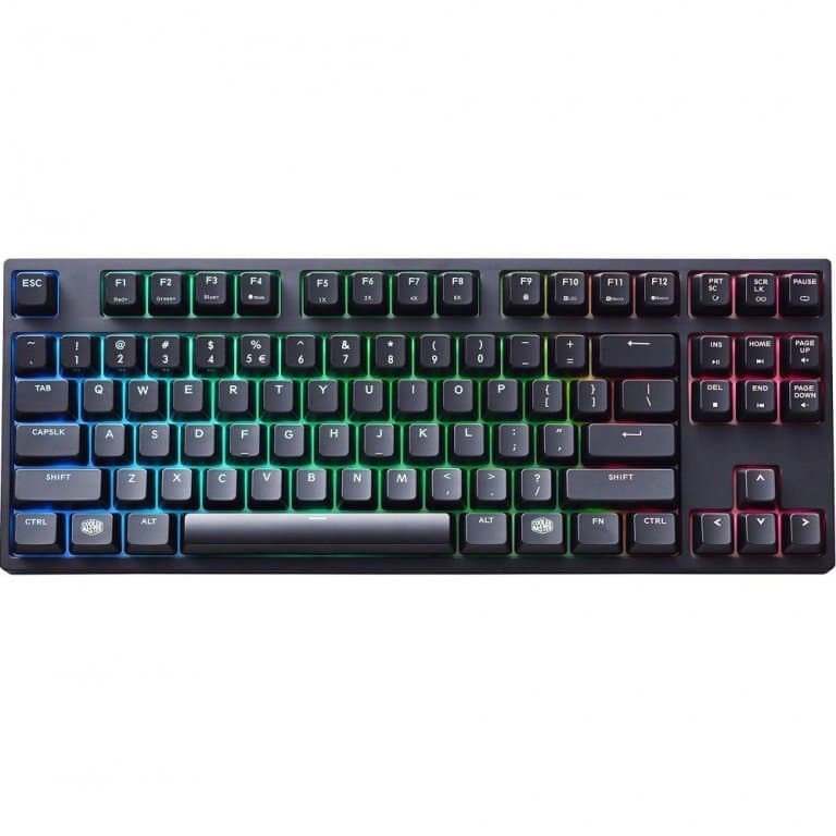 Cooler Master PC Клавиатура проводная MasterKeys Pro S RGB, Cherry MX Red, (SGK-6030-KKCR1-RU)