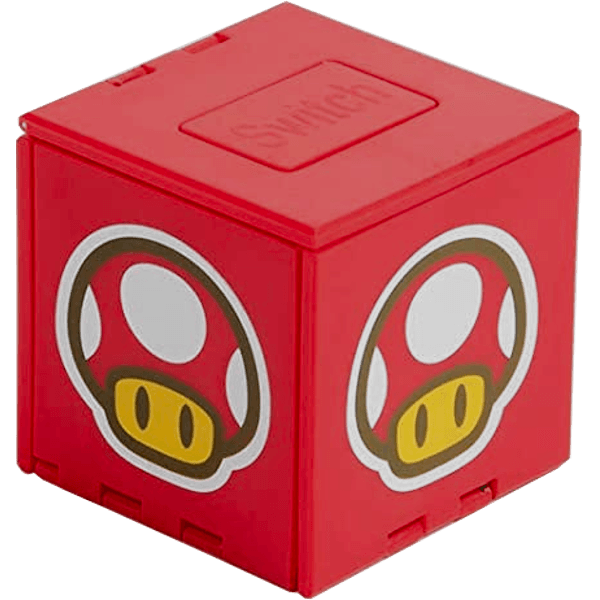 Кейс для хранения 12 игровых карт Premium Game Card Case, Shi Ban - Mario: Mushroom