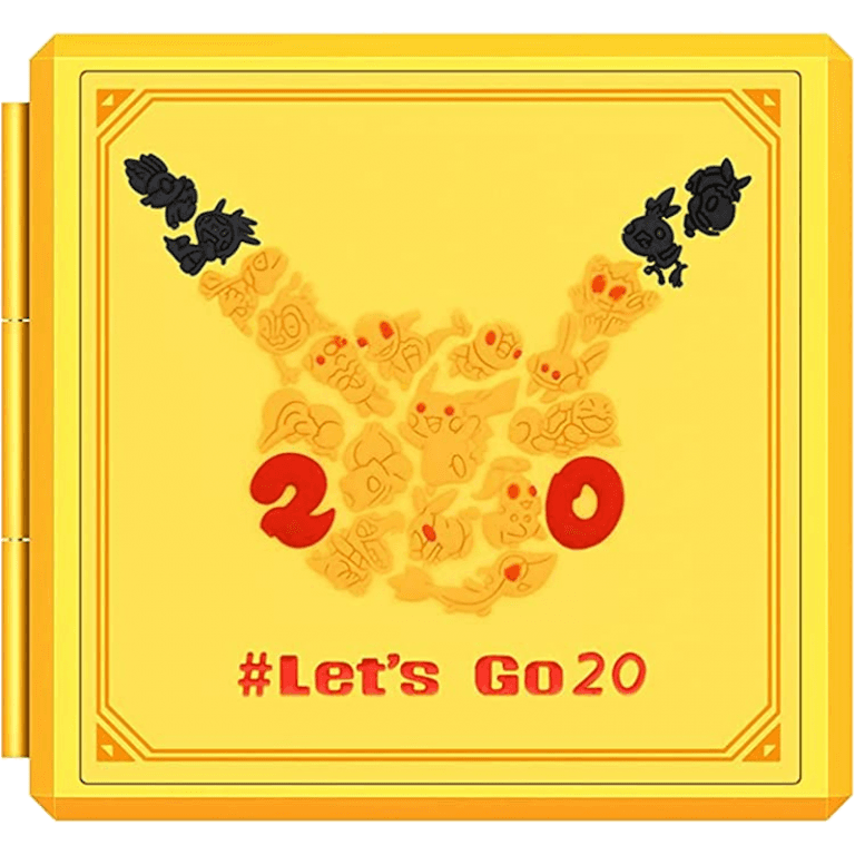 Кейс для хранения 12 игровых карт Premium Game Card Case, Shi Ban - Pikachu Let's Go 20