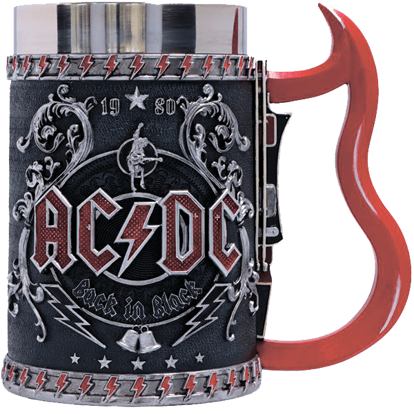 Кружка AC/DC Back in Black Tankard 600мл