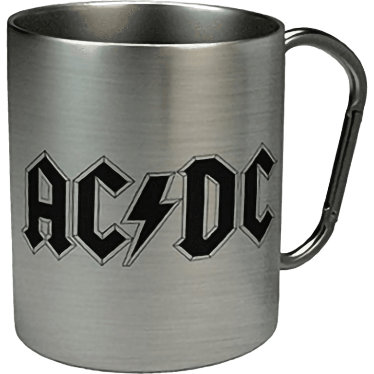 Кружка с карабином AC/DC Logo