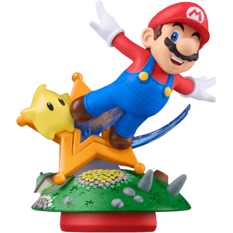 Amiibo Марио и Люма (Mario & Luma) (Super Mario Galaxy)