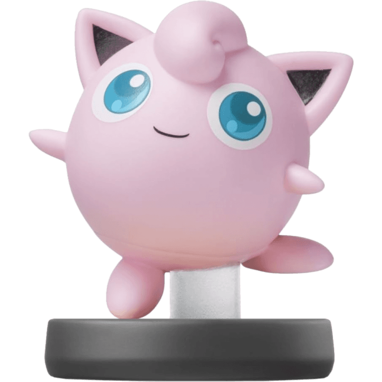 Amiibo No.37 Джиглипафф (Jigglypuff) (Super Smash Bros)