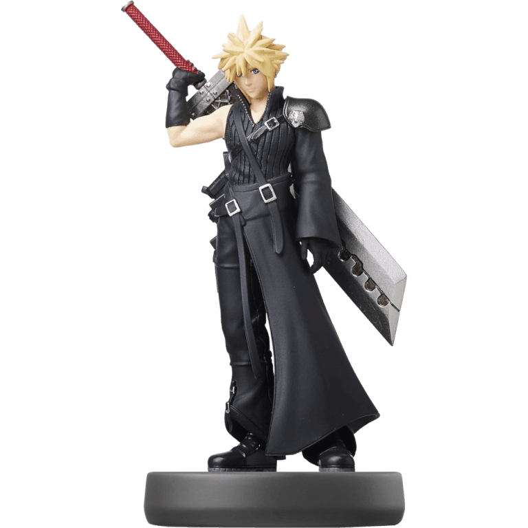 Amiibo No.58 Клауд – Игрок 2 (Cloud) (Super Smash Bros) (Б/У)