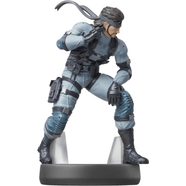 Amiibo No.75 Снейк (Snake) (Super Smash Bros) (Б/У)