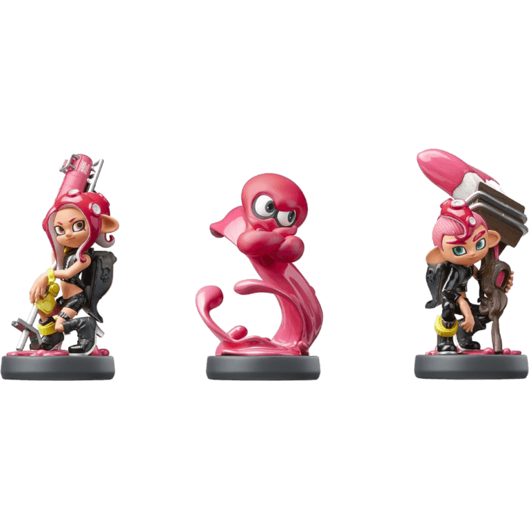 Amiibo Octoling Boy, Octoling Girl, Octoling Octopus (Splatoon 2)