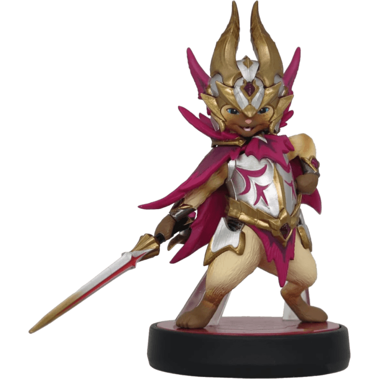 Amiibo Палико (Otomo Airou) (Monster Hunter Rise Sunbreak)