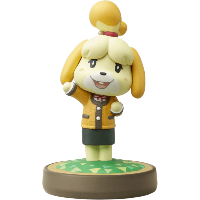Amiibo Изабель (Shizue) (Animal Crossing) (Зимняя одежда) (JP)