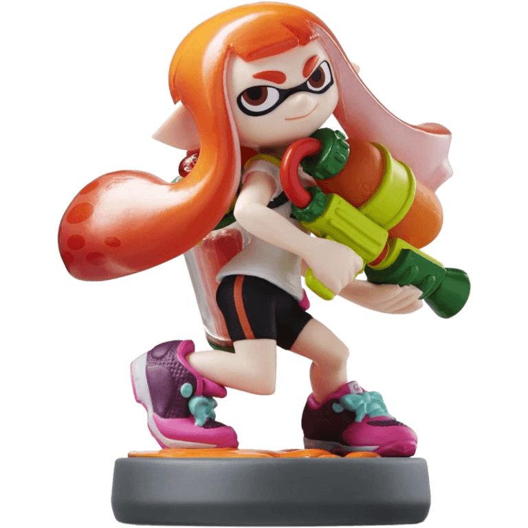Amiibo Инклинг-девочка (Inkling Girl) (Splatoon) (Б/У)