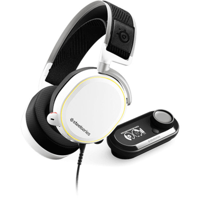 Проводная игровая гарнитура Arctis Pro + GameDAC (white)