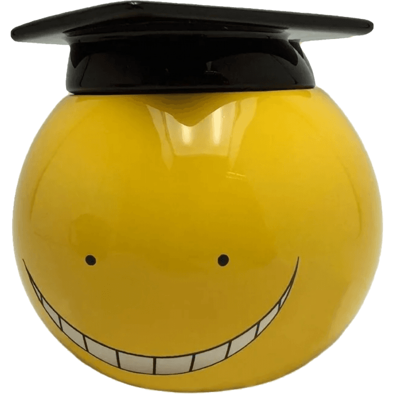 Кружка фигурная с крышкой Assassination Classroom Koro Sensei