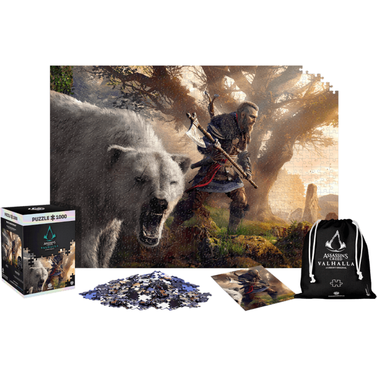 Пазл Assassin's Creed Valhalla Eivor & Polar Bear (1000 элементов)
