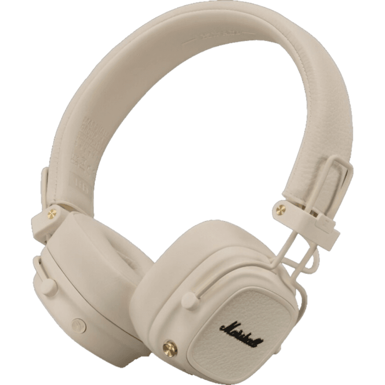 Беспроводные bluetooth наушники Marshall Major V Cream