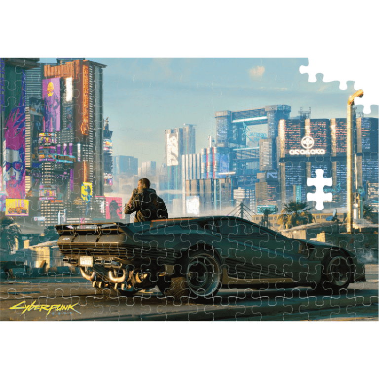 Пазл Cyberpunk 2077 Mercenary on the Rise (1000 элементов) (Gaming Series)