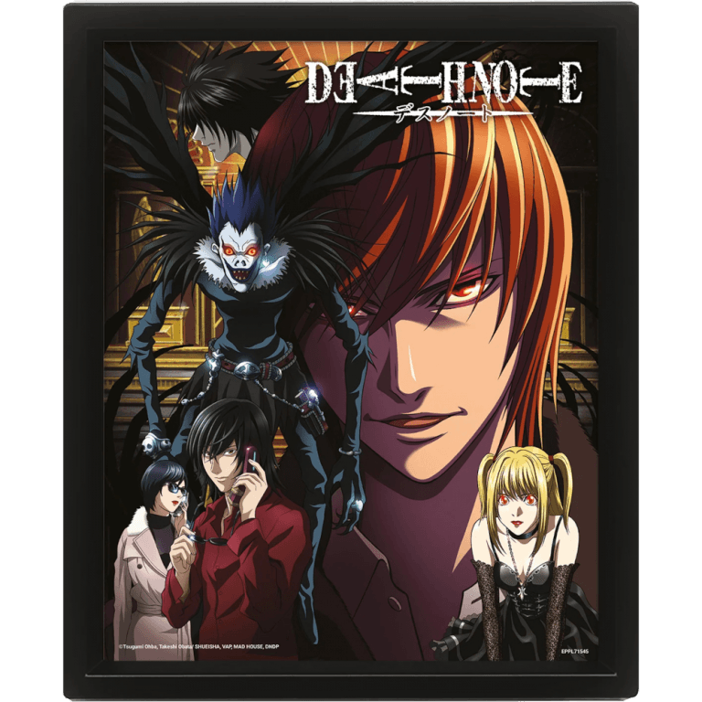 Постер лентикулярный Death Note (Connected By Fate)