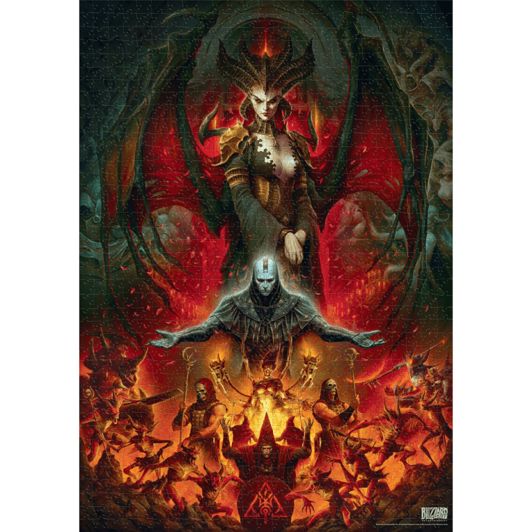 Пазл Diablo IV Lilith Composition (1000 элементов) (Gaming Series)