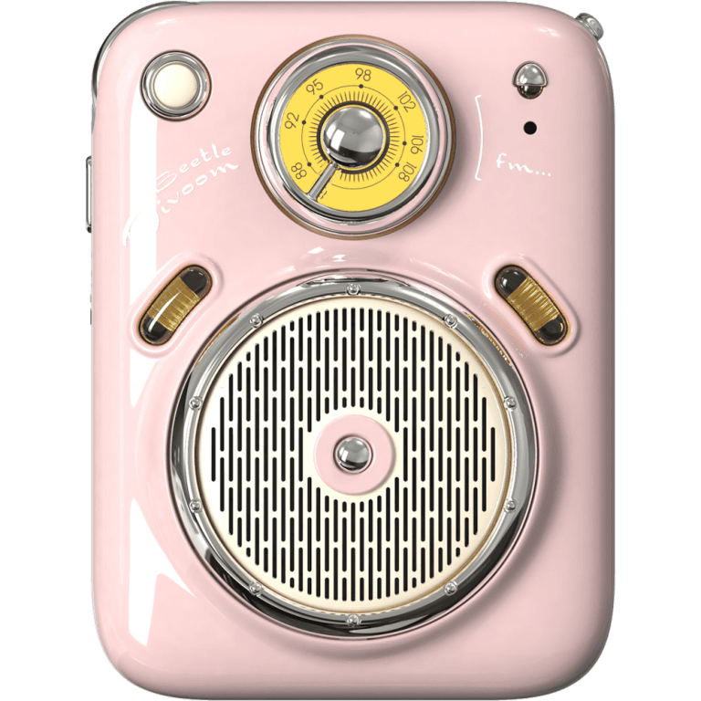 Портативная колонка Divoom Beetles-FM, розовый