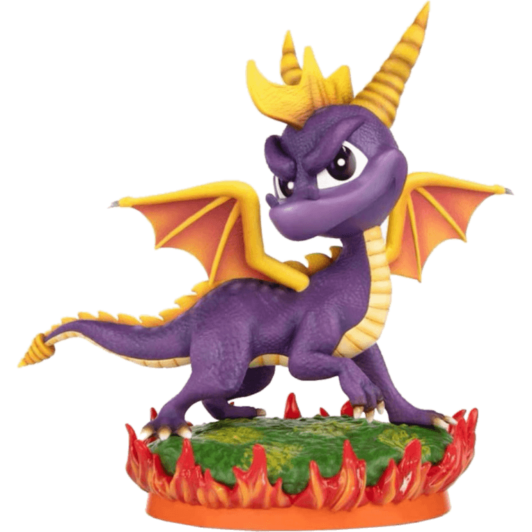 Фигурка First 4 Figures - Spyro The Dragon (Spyro 2: Classic Ripto's Rage)