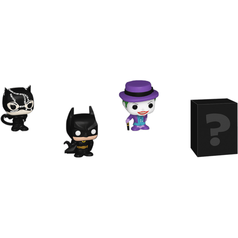 Фигурка Funko Bitty POP! DC Comics: Batman: Batman + Joker + Catwoman + Mystery (4 Pack)